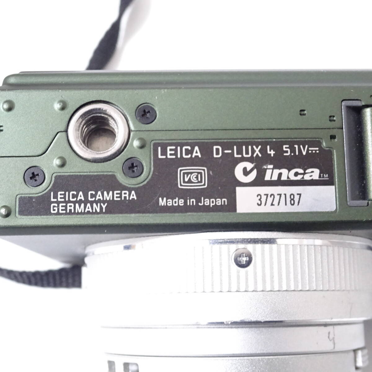 LEICA ライカ D-LUX4 コンパクトデジタルカメラ サファリ 動作未確認 60サイズ発送 K-2628272-80-mrrzの画像8