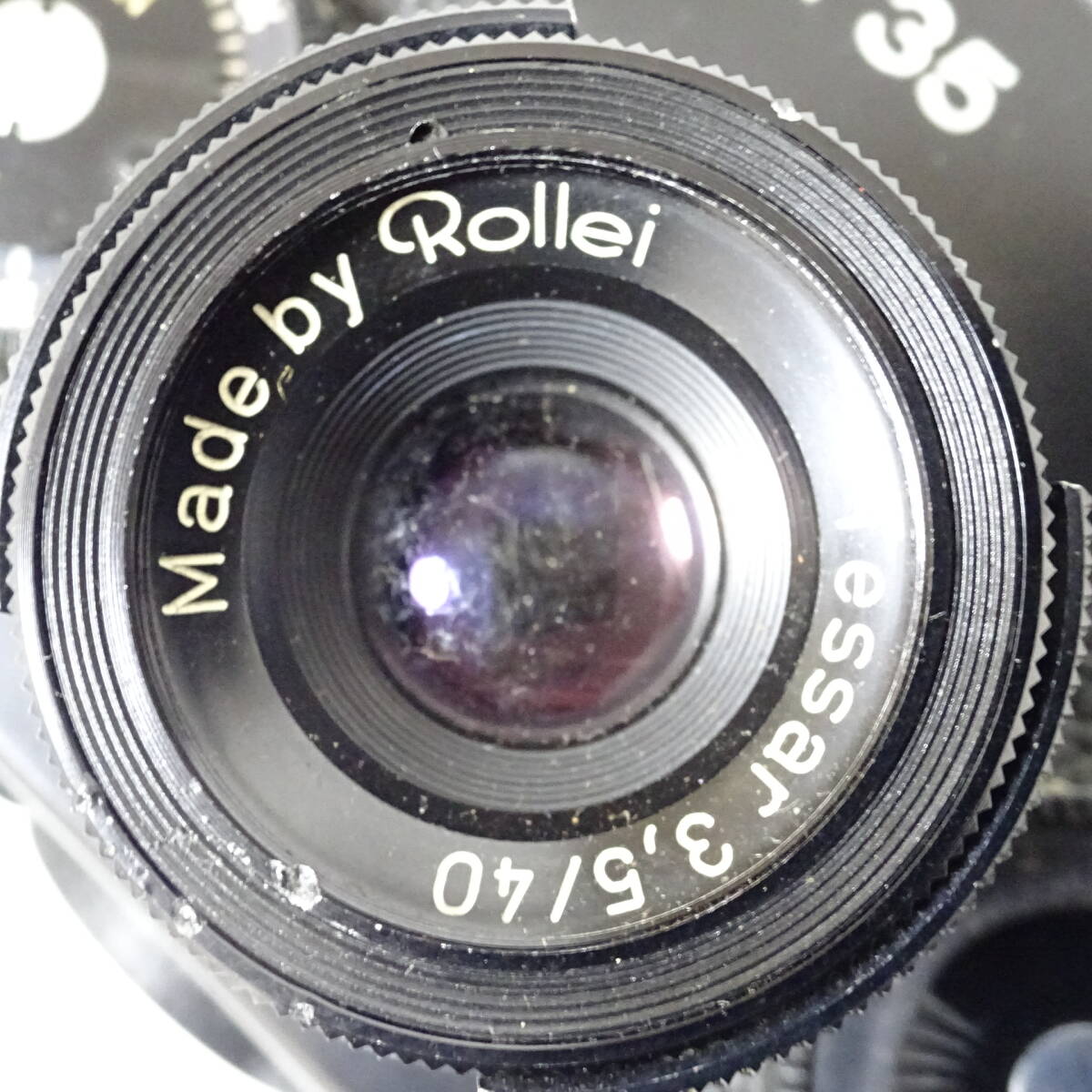 Rollei35 Rollei compact film camera Tessar 3.5/40 operation not yet verification 60 size shipping K-2614121-273-mrrz