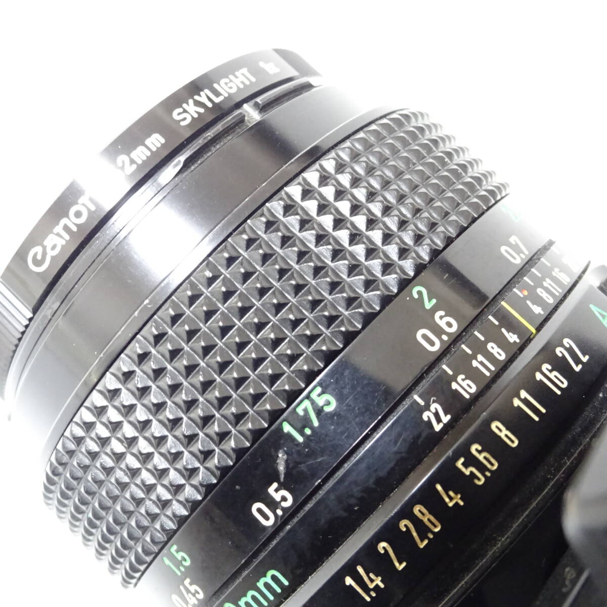 キヤノン F-1 ボディ/FD50mm 1:1.4 レンズセット フィルムカメラ Canon 動作未確認 ジャンク品 60サイズ発送 K-2639778-194-mrrz_画像9