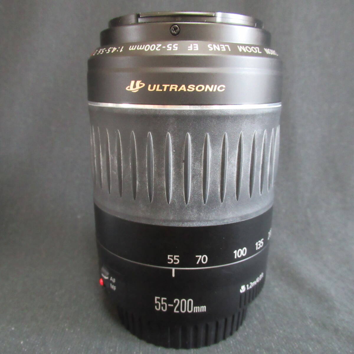 カメラレンズ キヤノン ZOOM LENZ EF 55-200mm/18-55mm USM/18-55mm STM ジャンク品 3点セット 80サイズ発送 p-2639991-168-mrrzの画像7