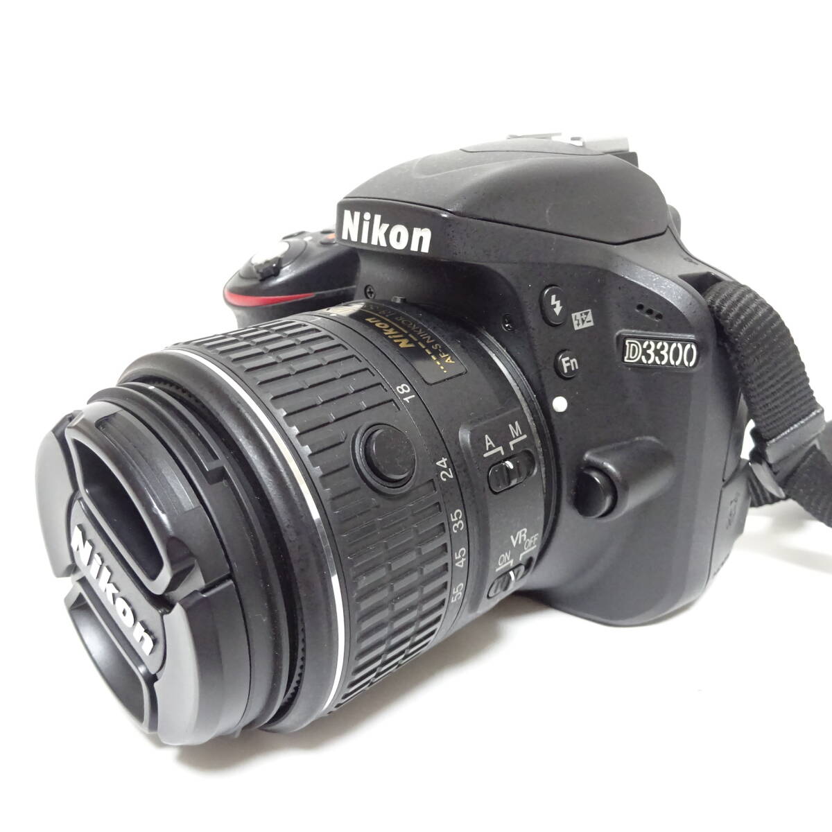 ニコン D3300 デジタル一眼カメラ 18-55ｍｍ 55-300mm 28mm レンズおまとめセット Nikon 動作未確認 100サイズ発送 KK-2607478-75-mrrzの画像2