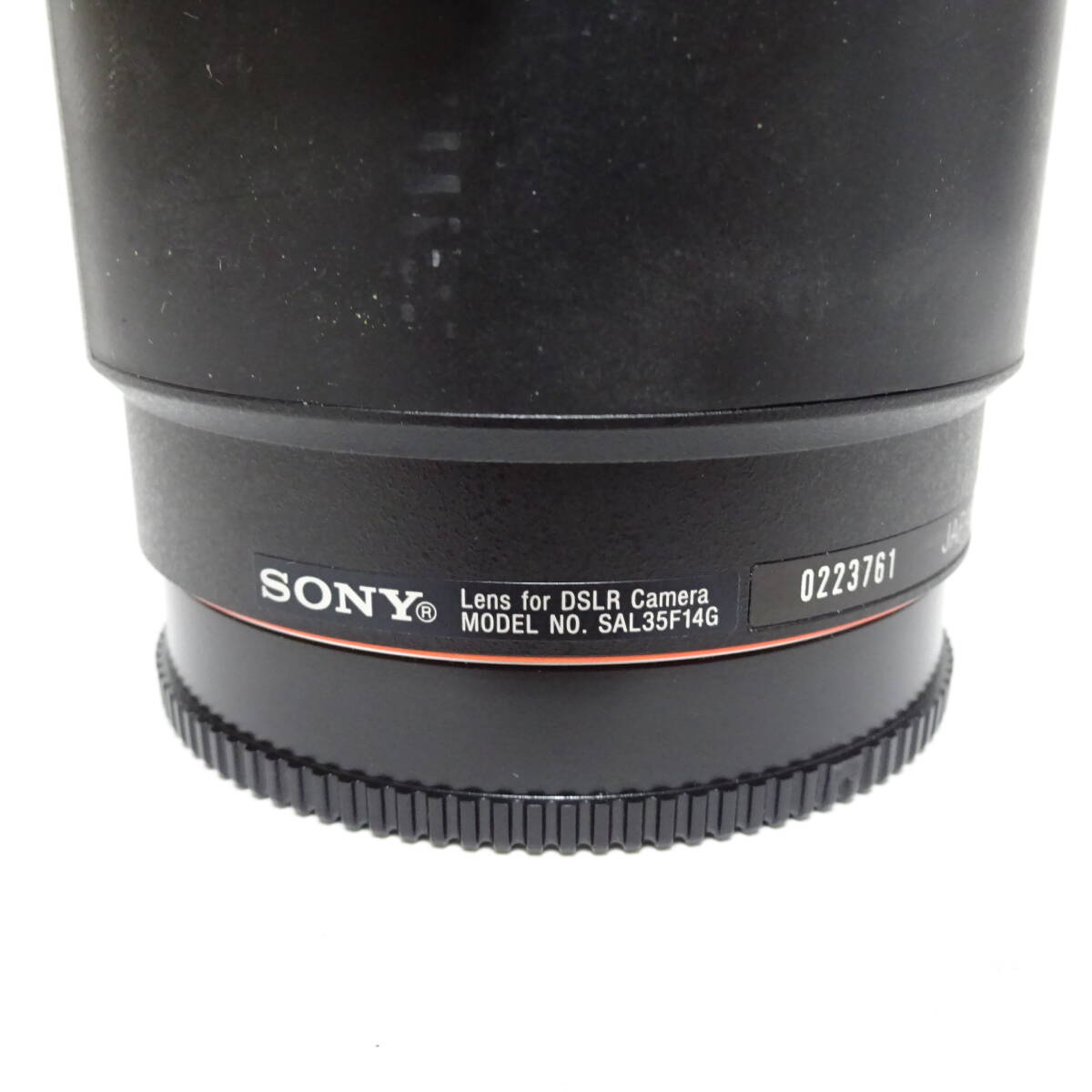 ソニー SAL35F14G 1.4/35 G カメラレンズ Sony 動作未確認 ジャンク品 60サイズ発送 KK-2672013-300-mrrz