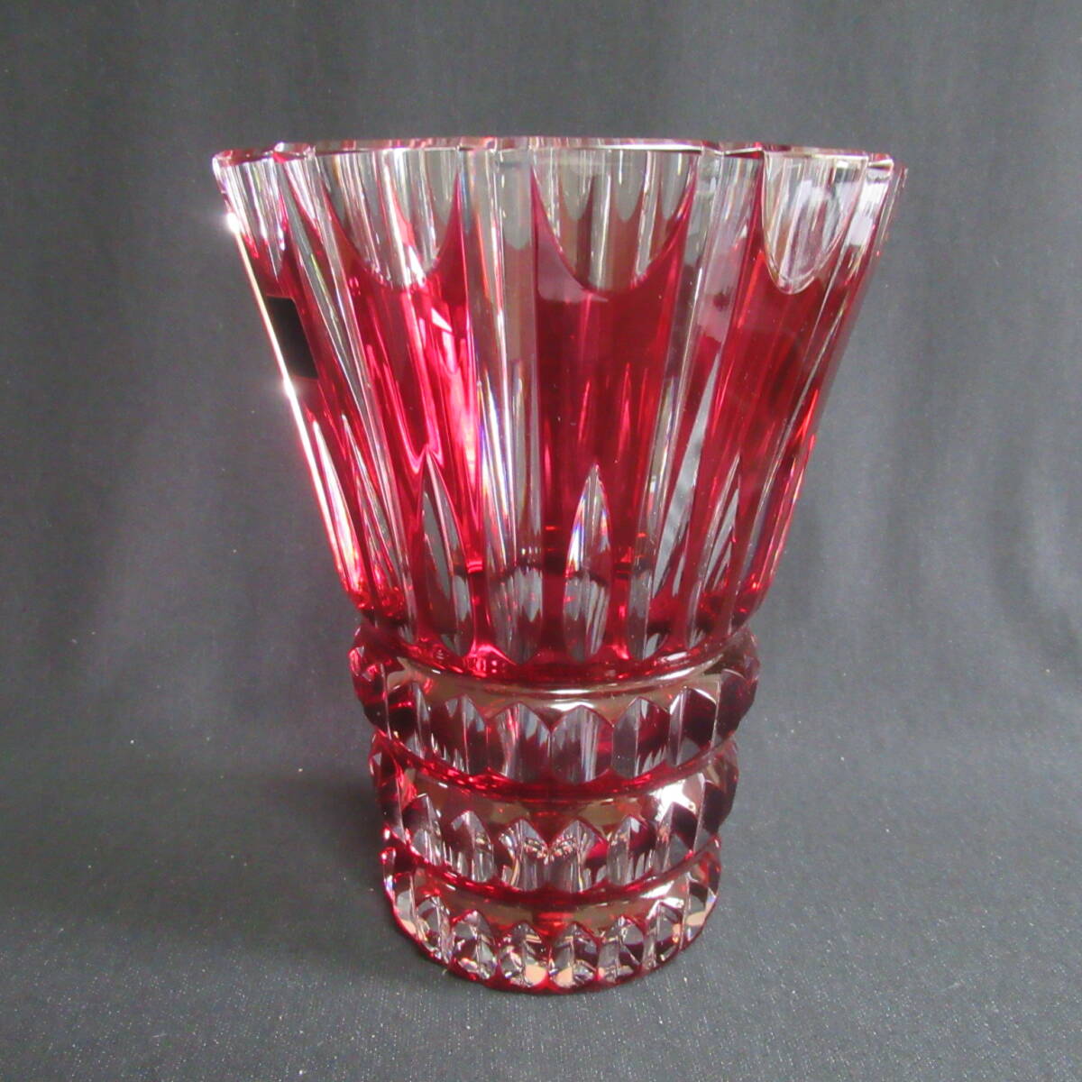  солнечный Louis основа ваза цветок основа изделия из стекла crystal с футляром красный SAINT LOUIS 80 размер отправка w-2625936-39-mrrz
