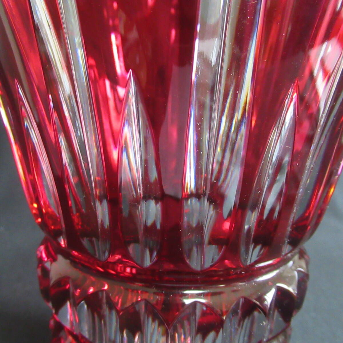  солнечный Louis основа ваза цветок основа изделия из стекла crystal с футляром красный SAINT LOUIS 80 размер отправка w-2625936-39-mrrz
