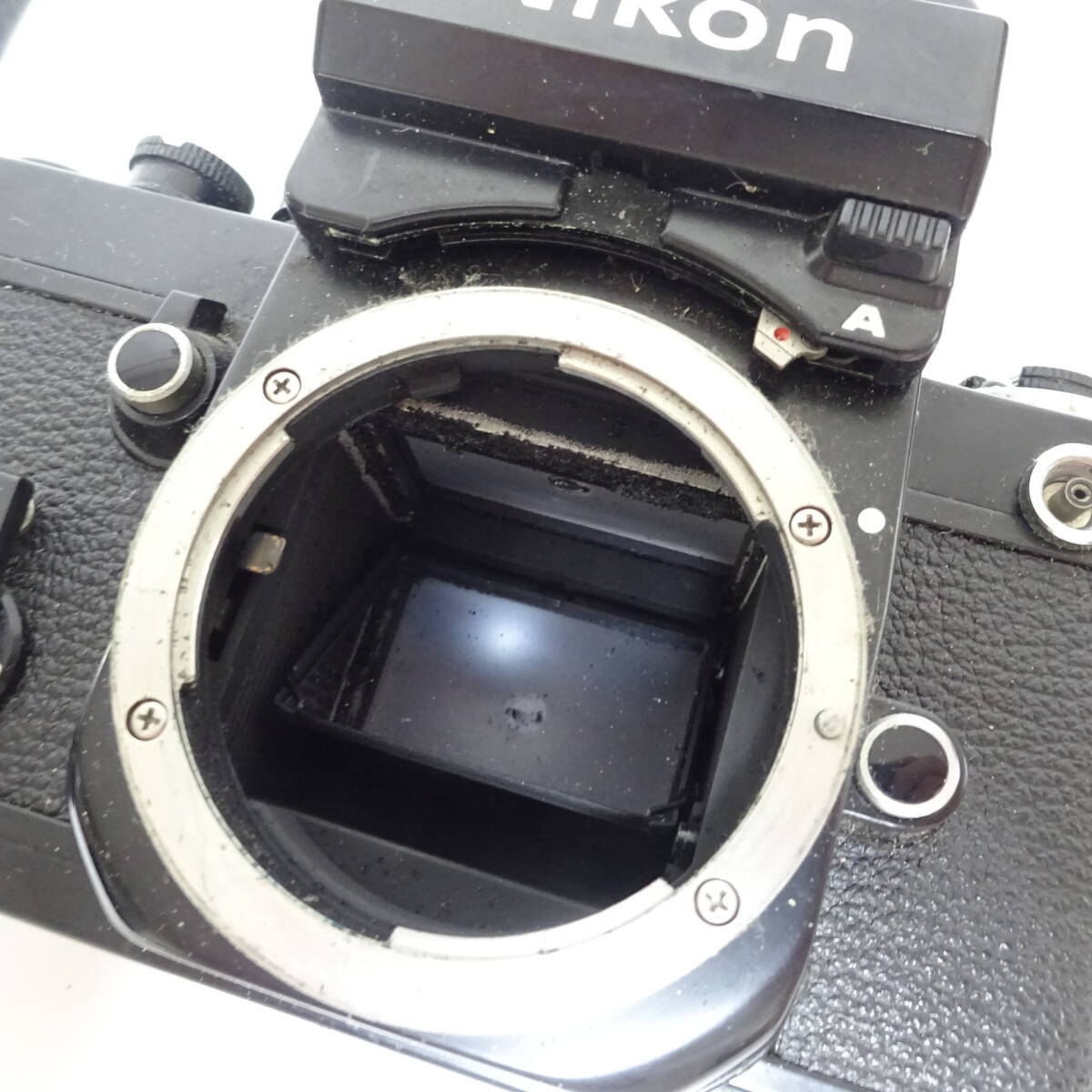 ニコン フィルム一眼カメラ 50mm 1:1.4 レンズ ケース劣化粉吹きあり Nikon 動作未確認 ジャンク品 80サイズ発送 KK-2629064-187-mrrz_画像4