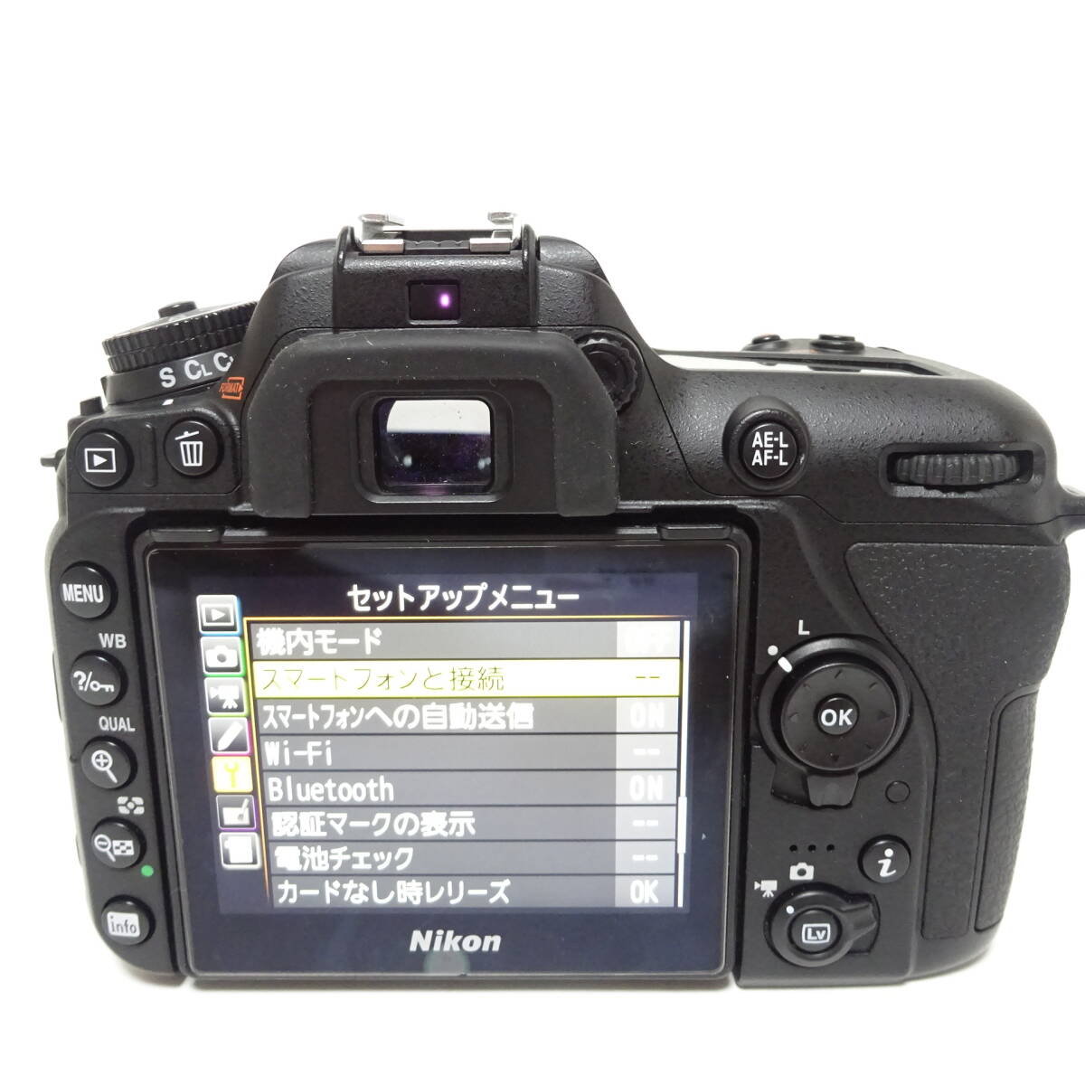 ニコン D7500 デジタル一眼カメラ 本体 Nikon 通電確認済 60サイズ発送 KK-2617828-098-mrrz_画像5