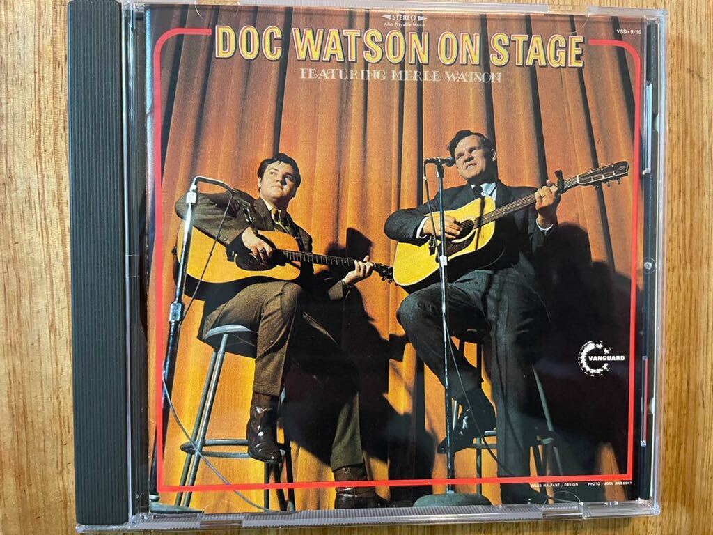 CD DOC WATSON / ON STAGE featuring MERLE WATSONの画像1