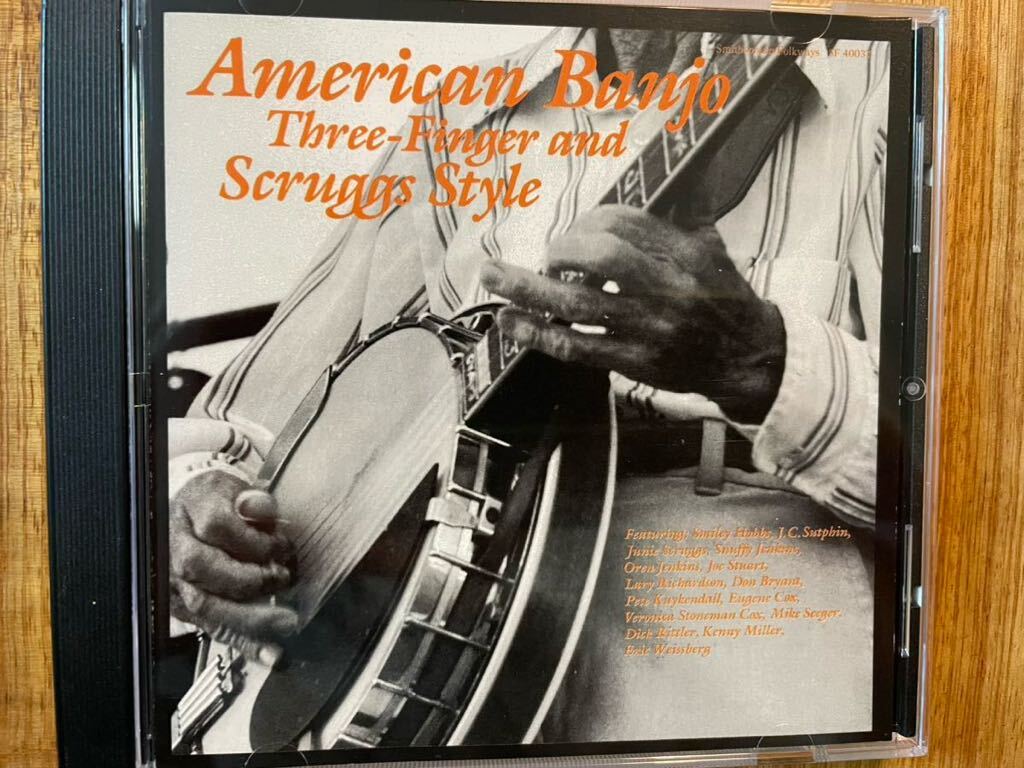 CD V.A/ AMERICAN BANJO THREE FINGER AND SCRUGGS STYLEの画像1