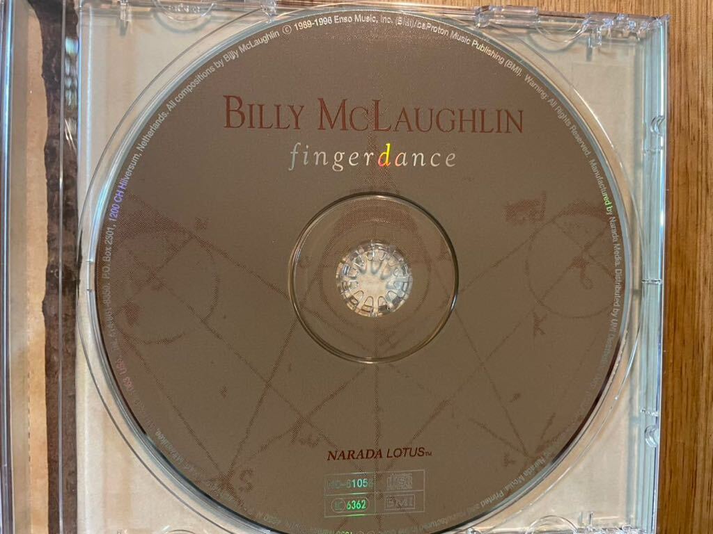 CD BILLY McLAUGHLIN / fingerdanceの画像2