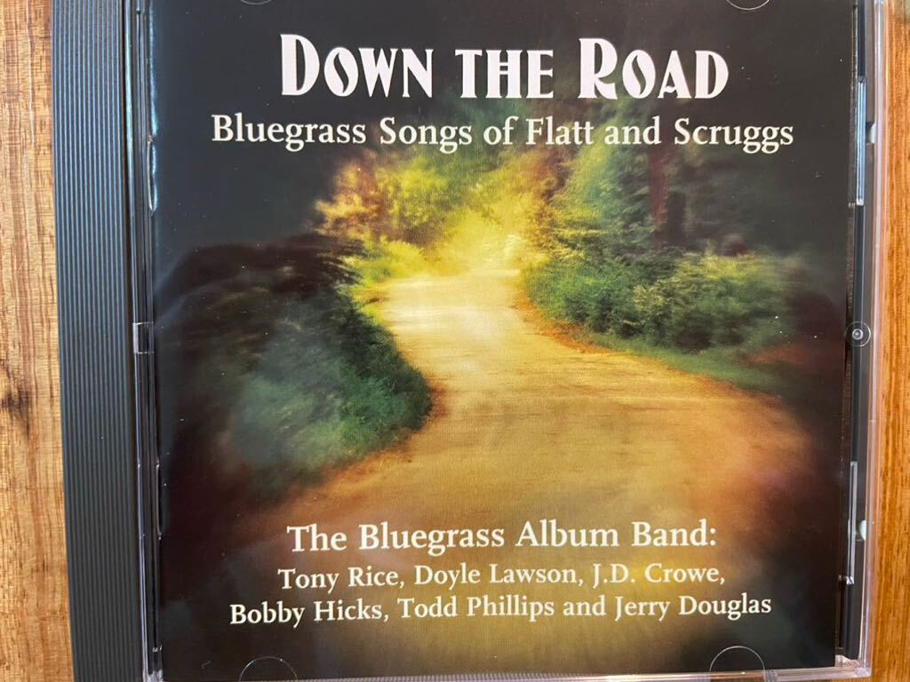 CD BLUEGRASS ALBUM BAND / DOWN THE ROAD tony riceの画像1