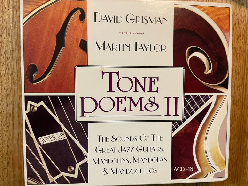 CD DAVID GRISMAN & MARTIN TAYLOR / TONE POEMS Ⅱ_画像1