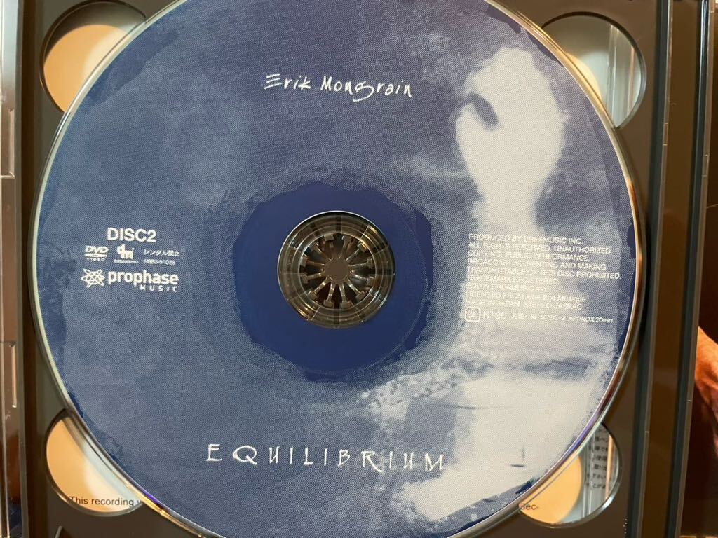 CD＋DVD ERIK MONGRAIN / EQUILIBRIUMの画像3