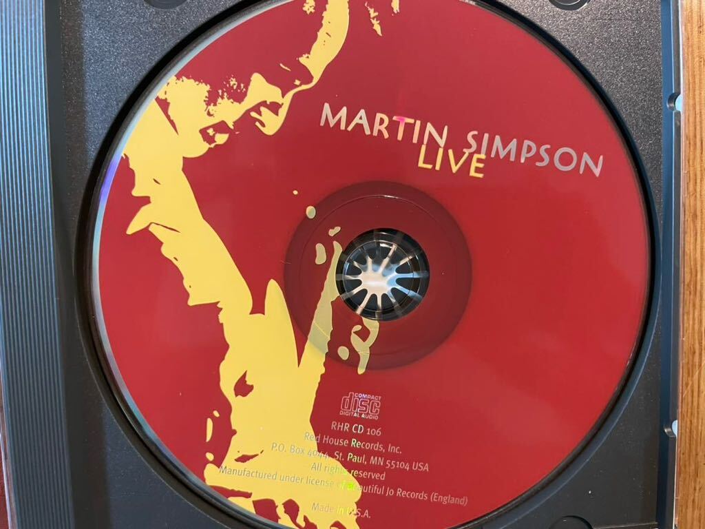 CD MARTIN SIMPSON / LIVE_画像3