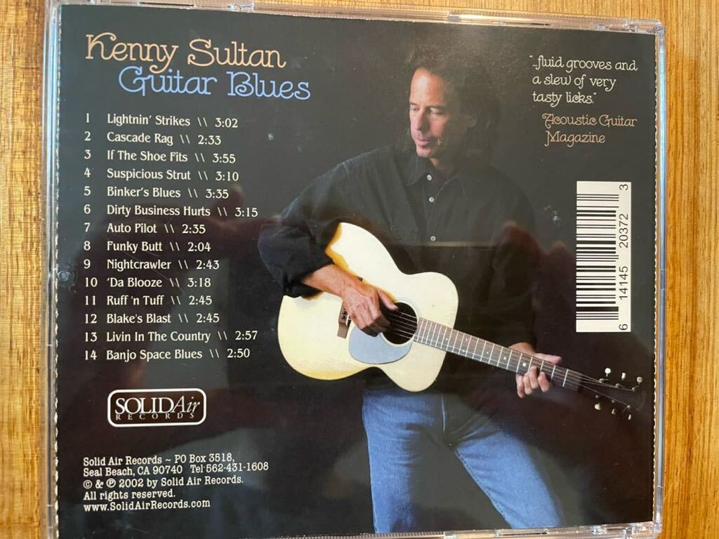 CD KENNY SULTAN / GUITAR BLUES