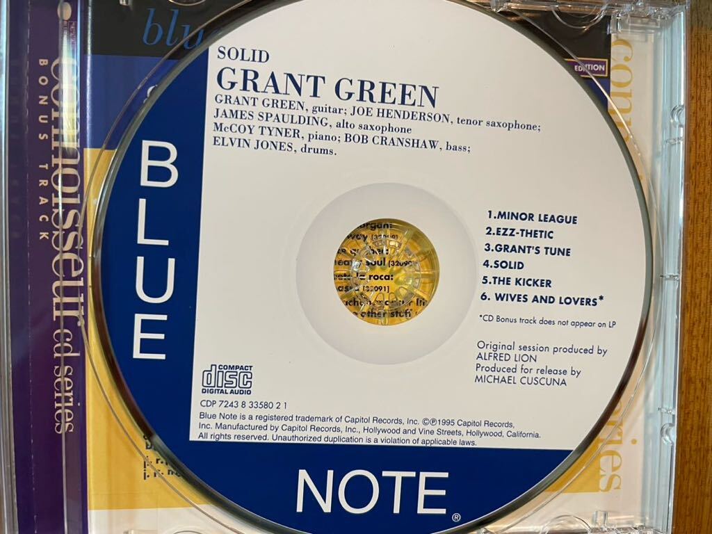 CD GRANT GREEN / SOLID_画像2