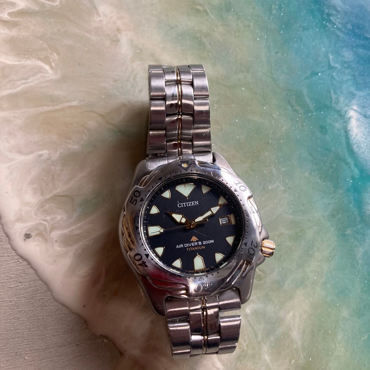 CITIZEN AIR DIVER'S 200M TITANIUM|Yahoo!フリマ(旧PayPay CITIZEN AIR DIVER'S 200M TITANIUM|Yahoo!フリマ(旧PayPay