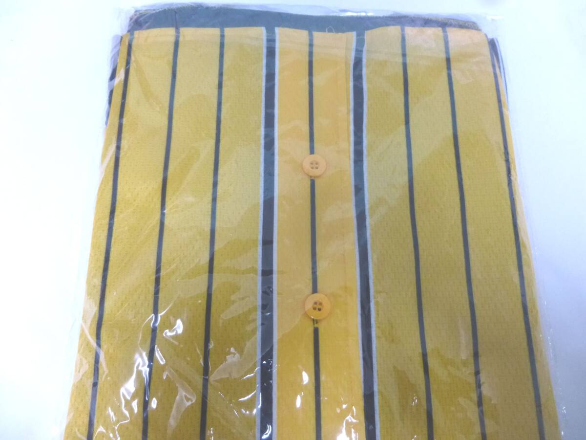 阪神タイガース ナンバージャージ 未使用保管品ユニホーム 非売品 黄色縦縞の画像7