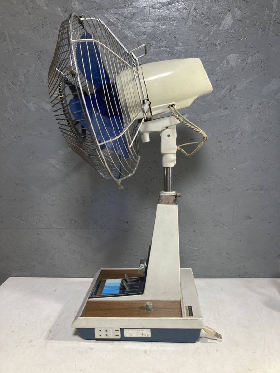 【2A25】サンヨー 扇風機 ダイナミック 高級型お座敷扇 EF-6NZY型 SANYO 昭和レトロ 当時物 使用可能 アンティーク _画像5