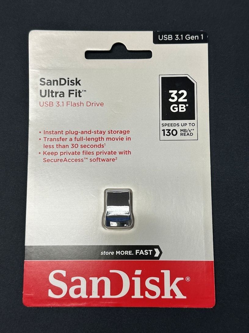 新品 SanDisk サンディスク Ultra Fit 32GB USBメモリー 
