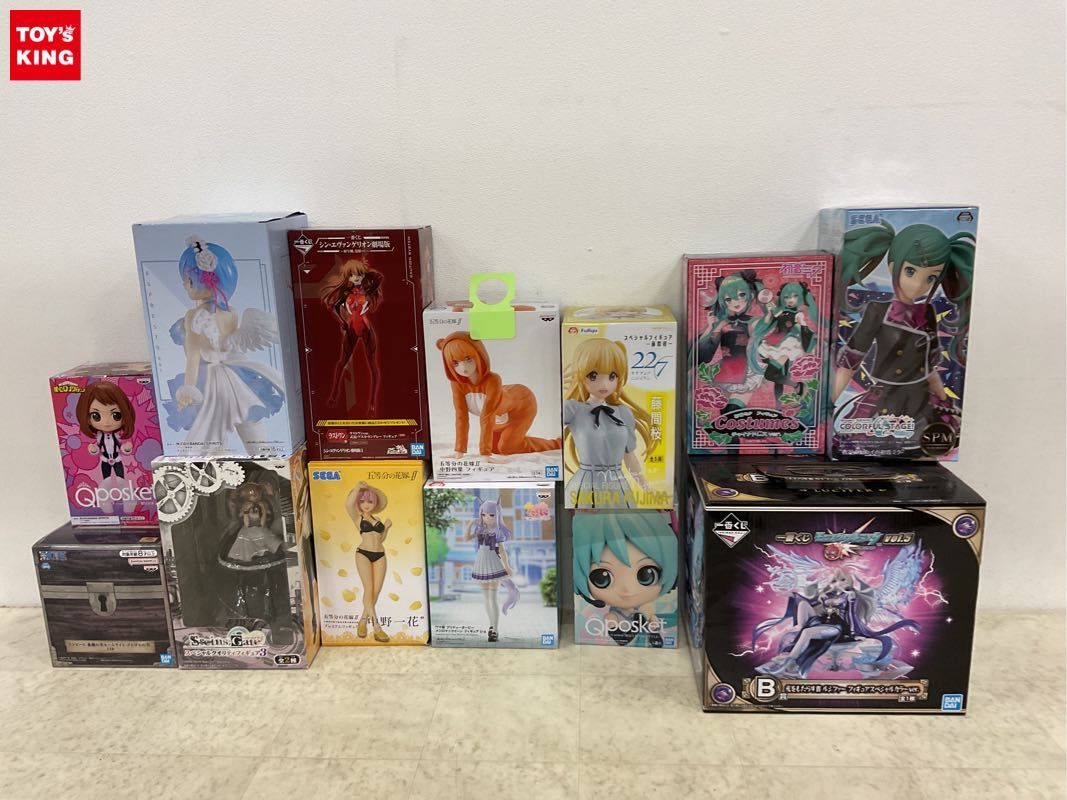 【人気商品】 同梱不可 1円〜 ジャンク 他 STEINS;GATE Re:ゼロから始める異世界生活 フィギュア その他