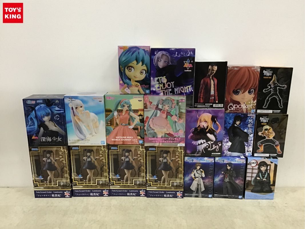 1円〜 同梱不可 ジャンク Luminasta等 Fate Grand Order、鬼滅の刃、僕のヒーローアカデミア 他_画像1