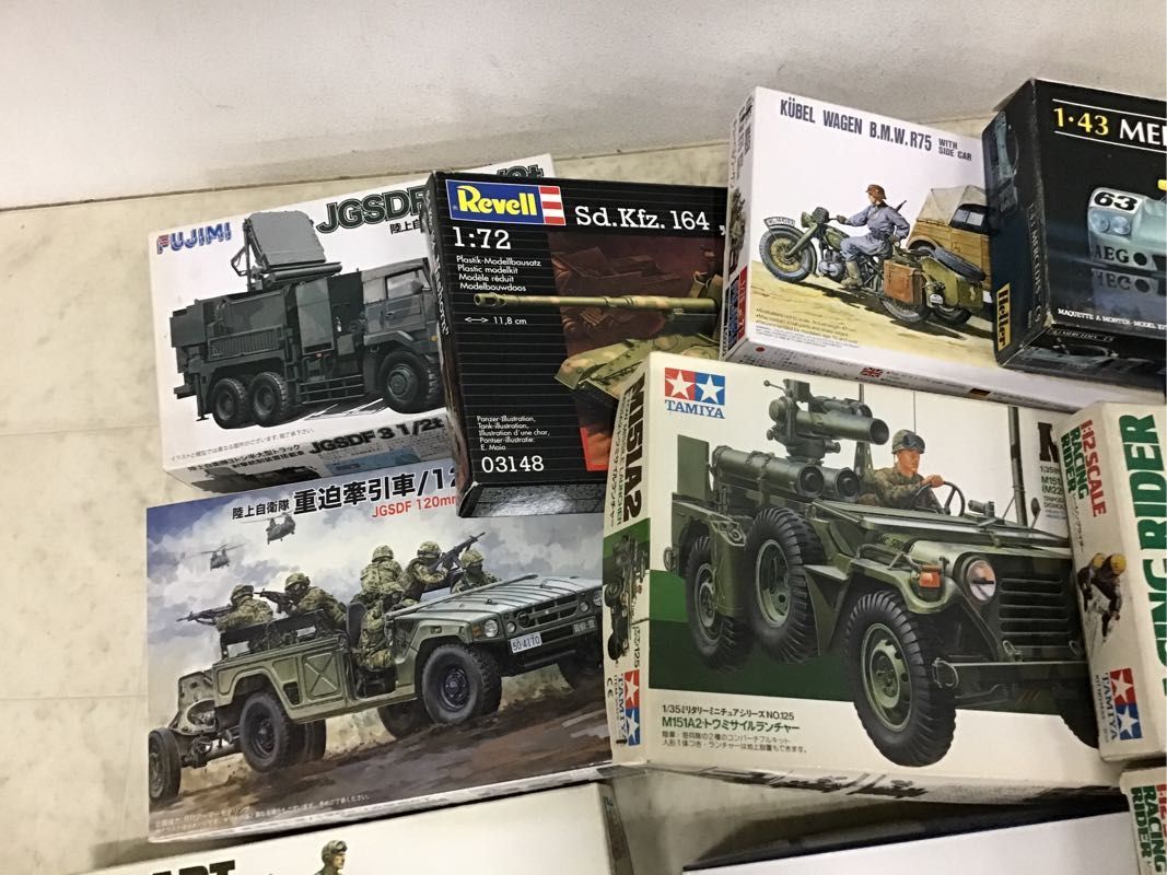 1円〜 同梱不可 ジャンク 1/35等 アメリカ軽戦車M3スチュアート、’64 ホンダS600 昭和39年 他の画像4