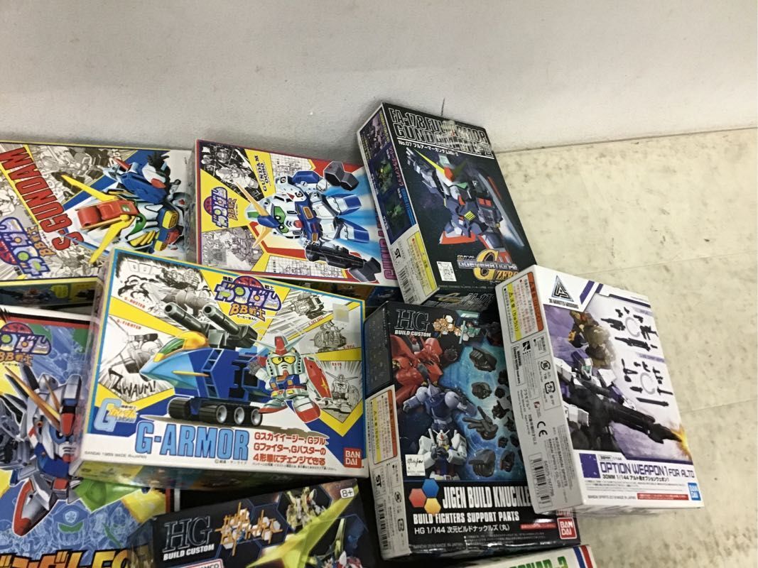 1円〜 同梱不可 ジャンク 1/144等 機甲戦記ドラグナー ドラグナー2型、SDガンダム ガンダムアストレイ レッドフレーム 他の画像2