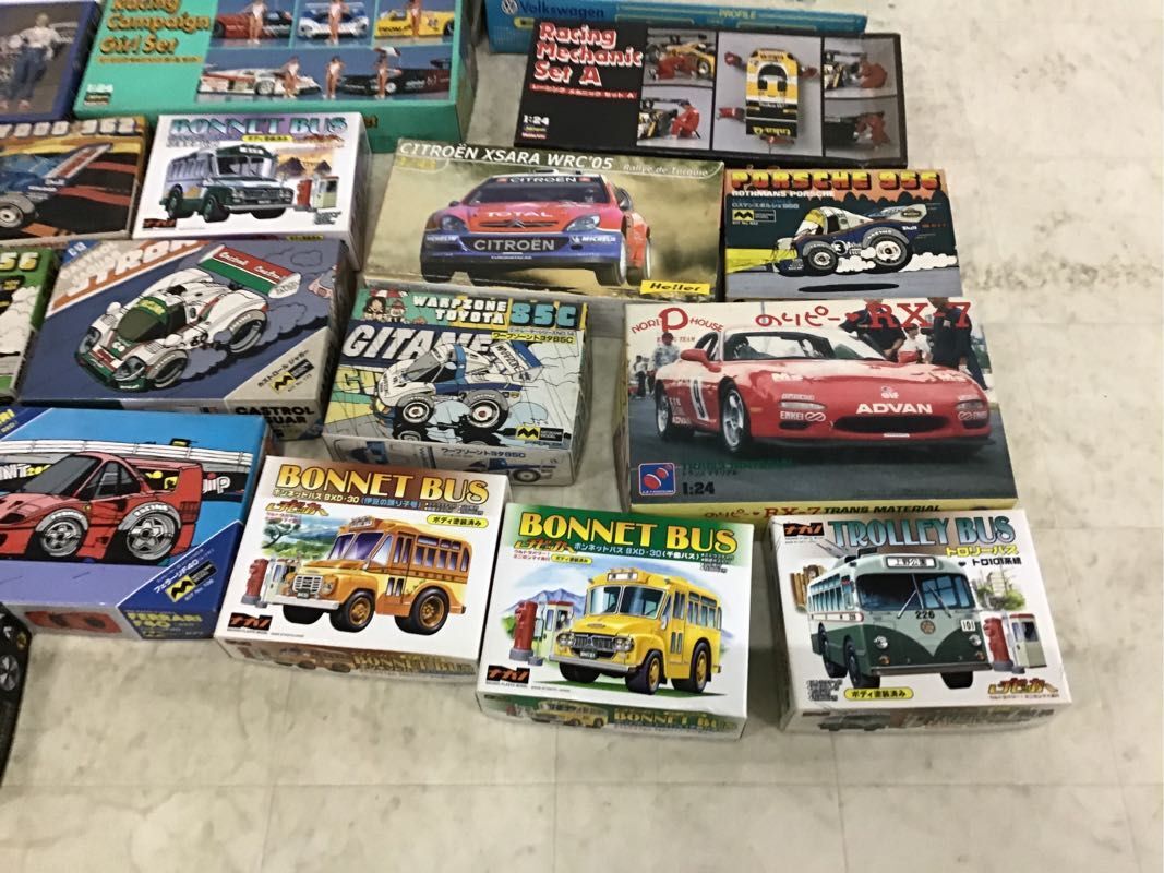 1円〜 同梱不可 ジャンク グンゼ産業 1/24 フォルクスワーゲン 園田健一SELECTION、Heller 1/43 シトロエン XSARA WRC’05 等の画像5