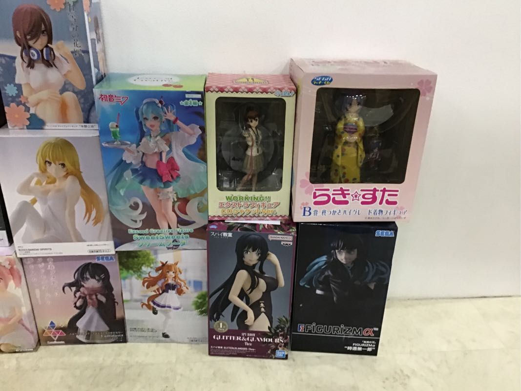 1円〜 同梱不可 ジャンク エクストラフィギュア等 WORKING!!、らきすた、鬼滅の刃、初音ミク 他の画像2