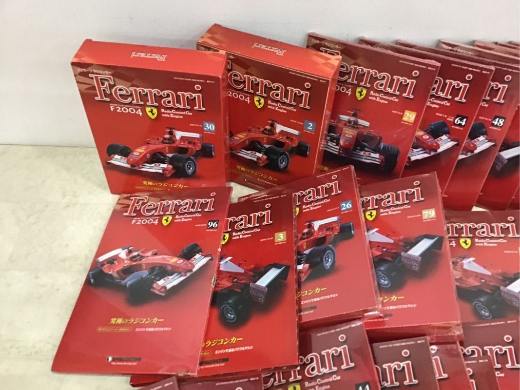 1円〜 同梱不可 ジャンク デアゴスティーニ フェラーリ ラジコンカー 2004年フェラーリF1レーシング F2004 30、96巻 他の画像4