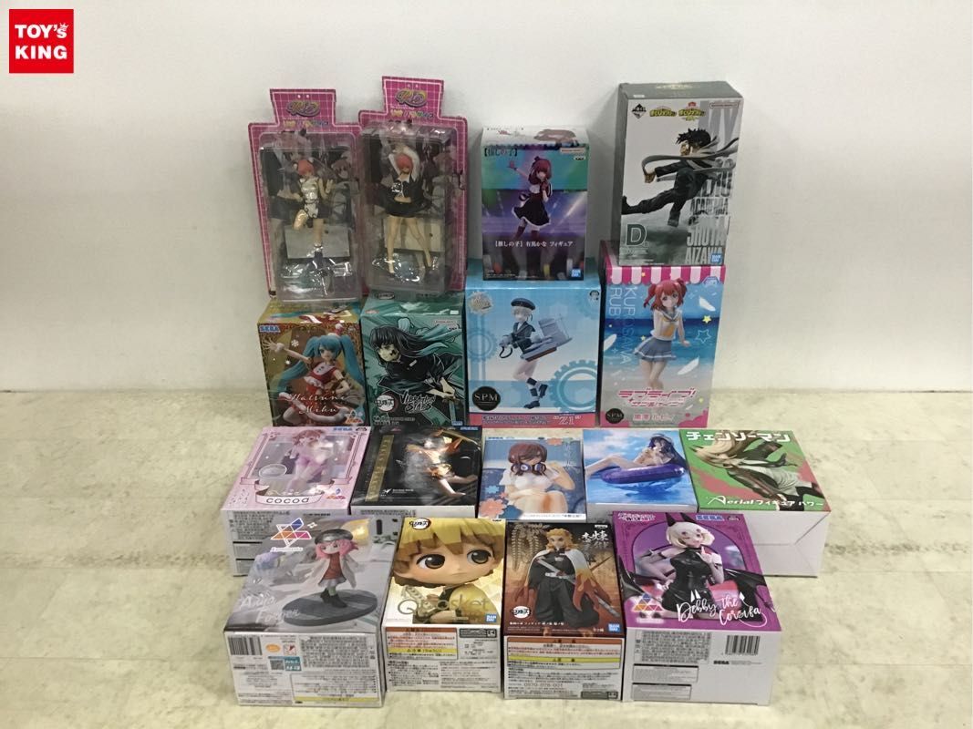 1円〜 同梱不可 ジャンク Luminasta Q posket 他 SPY×FAMILY、鬼滅の刃、推しの子、僕のヒーローアカデミア 等_画像1