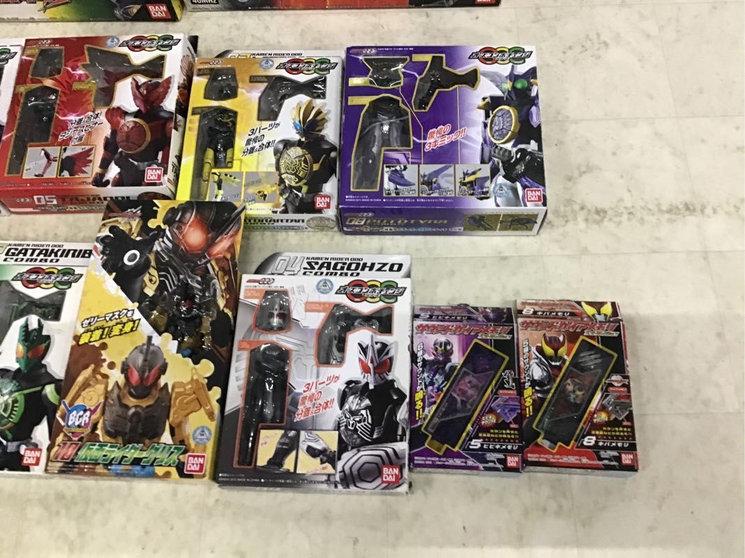 1円〜 同梱不可 ジャンク オーズコンボチェンジシリーズ 他 仮面ライダーオーズ タジャドルコンボ、プトティラコンボ 等_画像5