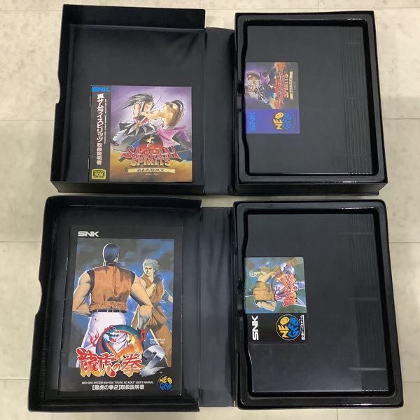 1円〜 NEOGEO ネオジオ ロムカセット 真サムライスピリッツ覇王丸地獄変、龍虎の拳2_画像2