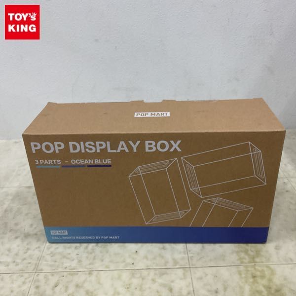 1円〜 POP MART POP DISPLAY BOX OCEAN BLUEの画像1