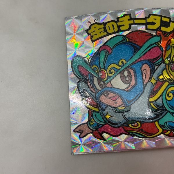 1円〜 ビックリマン 悪魔VS天使シール 金のチータンの画像5