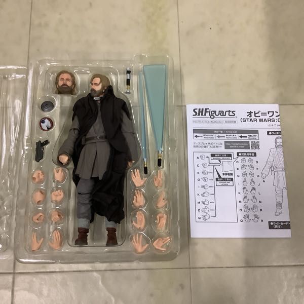 1円〜 未開封含 破損 フィギュアーツZERO マクロスF シェリル 黒うさぎ、S.H.Figuarts オビ＝ワンケノービ STARWARS Obi-WanKenobiの画像3