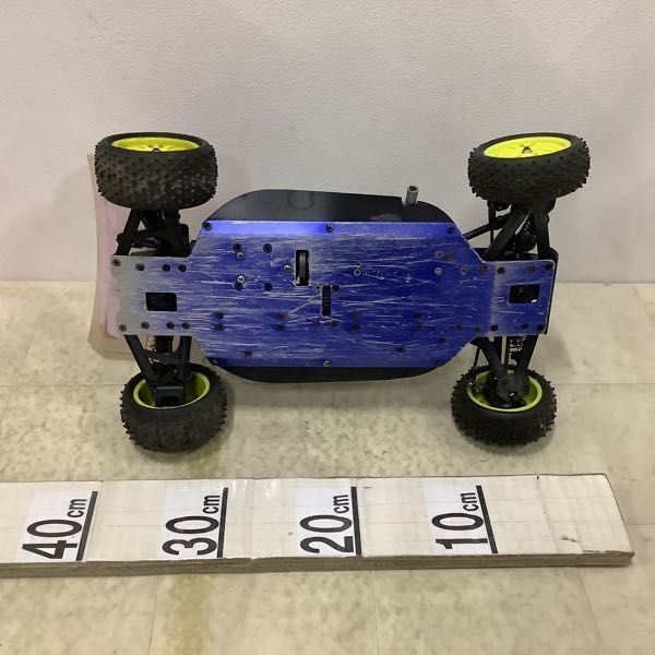 1円〜 ジャンク RC エンジンカー シャーシ、HiTEC HS-325HB サーボ、京商 KS-3DS サーボ 他_画像3