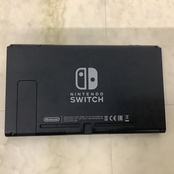 1円〜 欠品 動作確認/初期化済 Nintendo Switch HAC-001(-01) ネオンパープル ネオンオレンジ_画像4