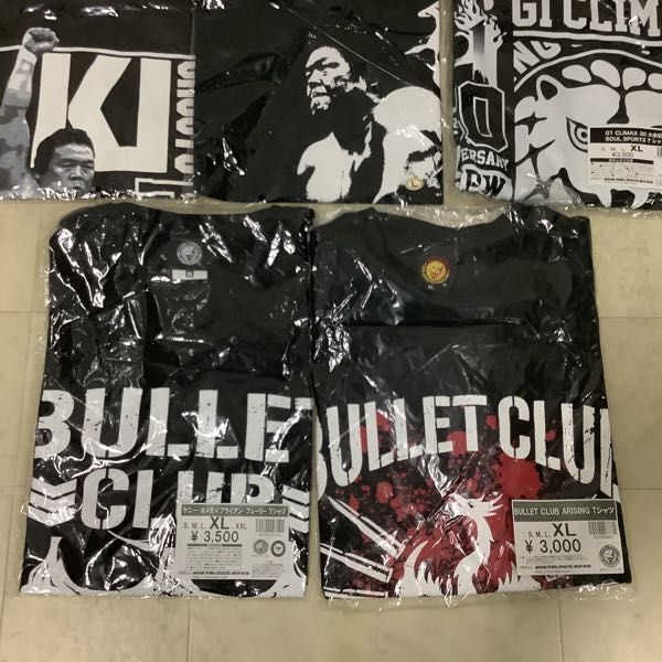 1円〜 新日本プロレス BULLET CLUB ARISING Tシャツ XL、ケニー・オメガ×ブライアン・フューリー Tシャツ XL 等の画像4