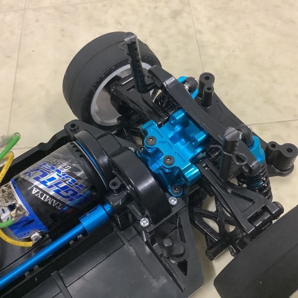 1円〜 ジャンク 電動RC ラジコンカー シャーシ、タイヤ、フタバ R314SB-E 受信機、タミヤ ライトチューンモーター 等の画像7