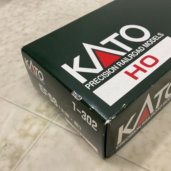 1円〜 動作確認済 KATO HOゲージ 1-302 EF58 大窓・茶_画像8