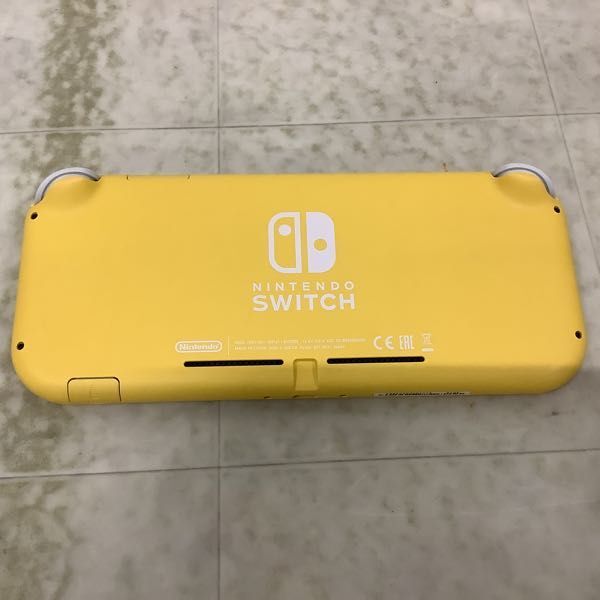 1円〜 動作確認/初期化 Nintendo Switch Lite HDH-001 イエロー ポーチ付の画像4