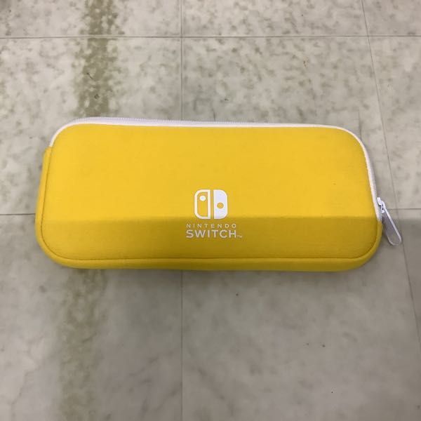 1円〜 動作確認/初期化 Nintendo Switch Lite HDH-001 イエロー ポーチ付の画像9