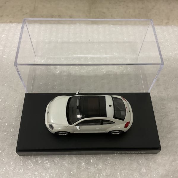 1円〜 シュコー 1/43 フォルクスワーゲン The Beetle ホワイトの画像2