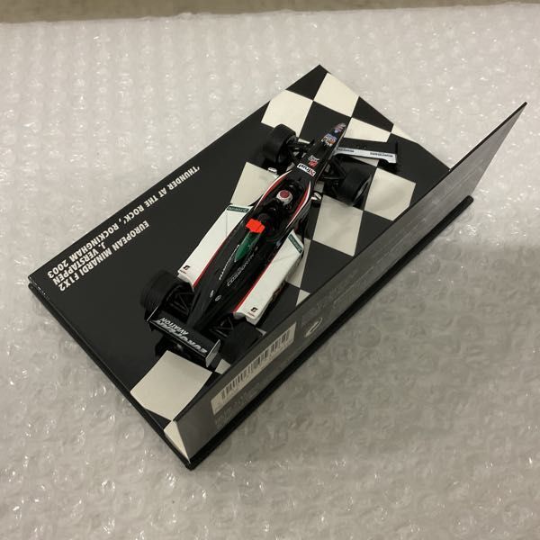 1円〜 破損 ミニチャンプス 1/43 MINARDI F1 F1X2 J.VERSTAPPEN Rockingham 2003_画像3