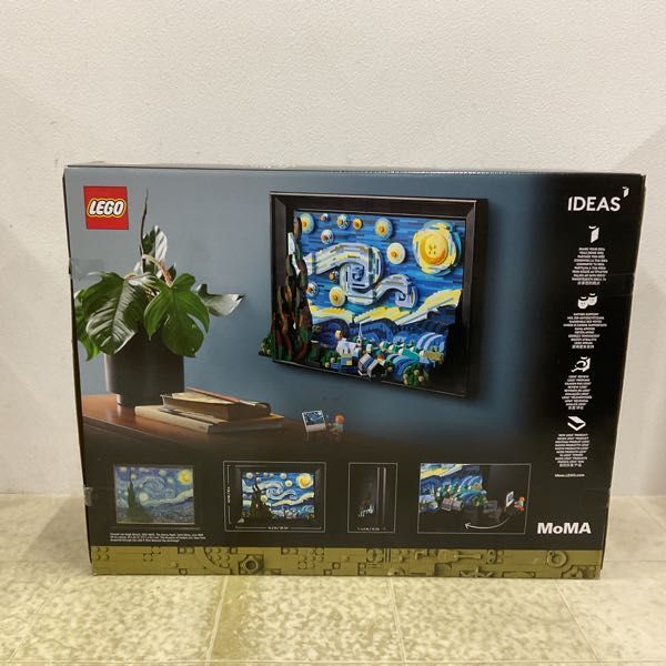 1円〜 未開封 LEGO 21333 ゴッホ 星月夜_画像2