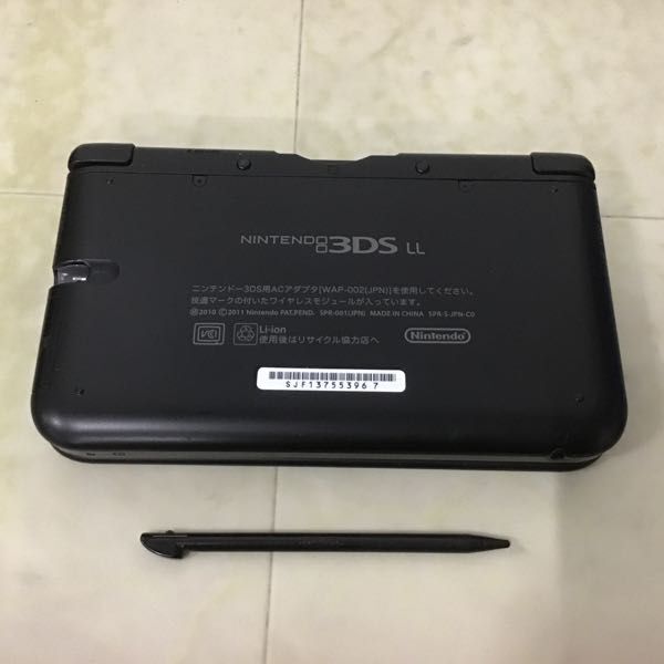 1円〜 動作確認/初期化済 NINTENDO 3DS LL SPR-001 ブラック_画像5