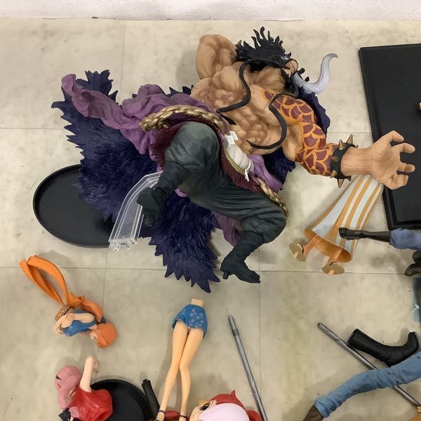 1円〜 訳あり ジャンク フィギュア ONE PIECE サボ、ポートガス・D・エース、カイドウ 他_画像2