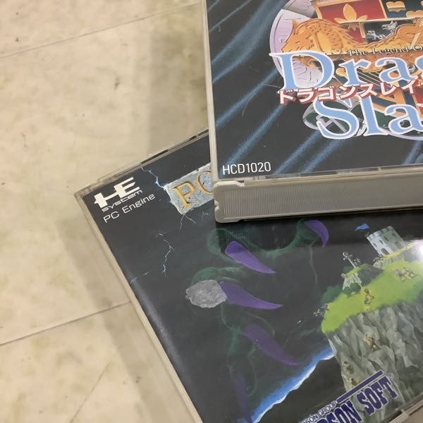 1円〜 PCエンジン SUPER CD・ROM2 等 ソフト ドラゴンスレイヤー 英雄伝説 ポピュラス 他の画像4