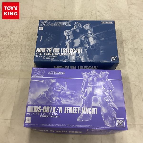 1円〜 HG 1/144 ジム スレッガー搭乗機 HGUC イフリート・ナハト_画像1